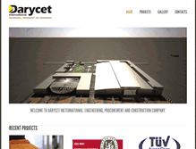 Tablet Screenshot of darycet.com